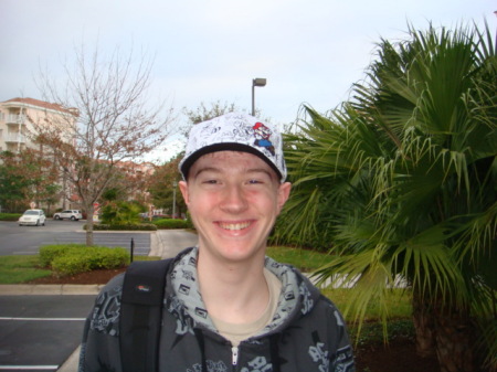 My son Brandon, 20. Orlando, FL - Mar. 09