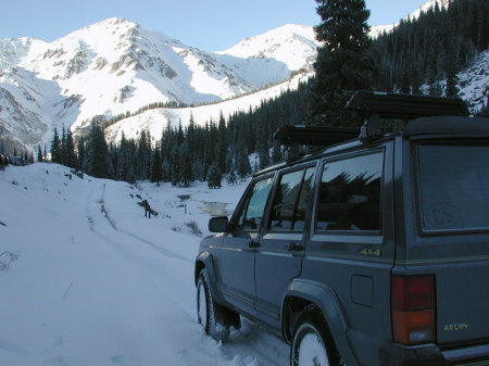 Kazahkstan - Heading into the Tien Shen Range