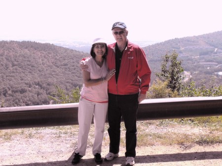 Me and my lovely wife on vacation in Virginia