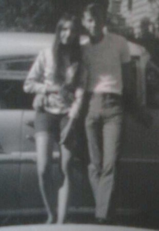 Me & my 1st husband in 1969.