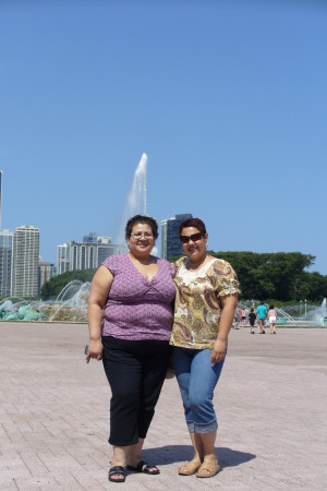 Aida Matta and Nancy Rivera in Chicago 8\09