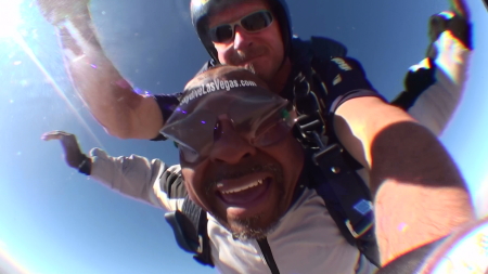Skydiving in Las Vegas 1