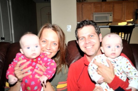 Shauna, Chris and the twins