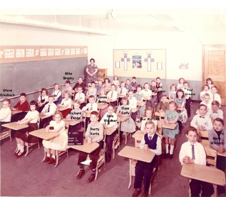 Grade 2 - Room 106 - March 1960