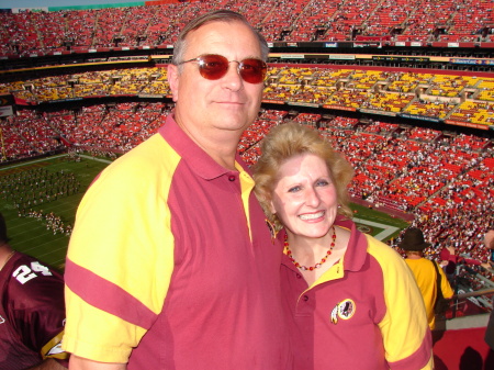 At a Redskins Game 2007