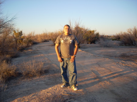 me at Raptor lake,NM