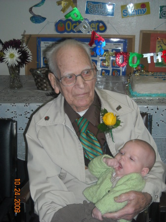 Dad on his 100th birthday 10/25/2009