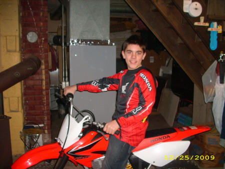 Dirt Bike for Brandon!!!!!