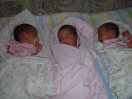 MY NEW TRIPLET GRAND-DAUGHTERS