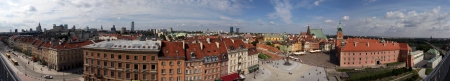 Old town in Warsaw, poland