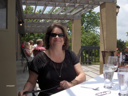 Sharon at Winery VA