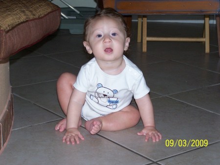 My Grandson Elijah 8 months old.