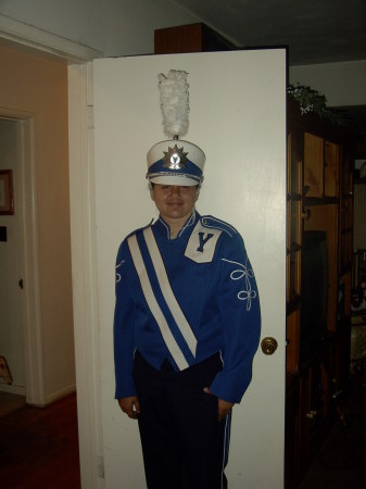 Katie in Marching Band