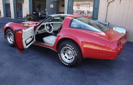 My dream car -- little red vette