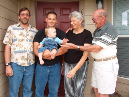 Mom & Dad with the Goodin Boys