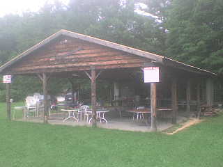 pavillion at pond