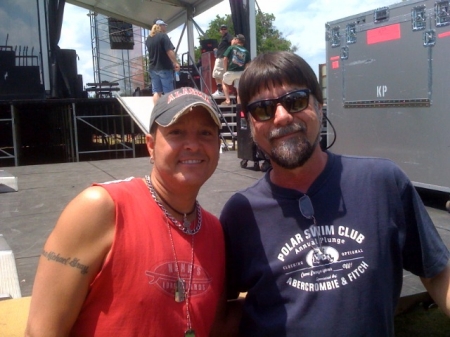 Me and Teddy Gentry from the group ALABAMA