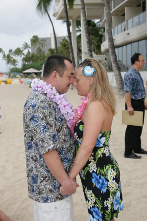 Hawaiian Vow Renewal Ceremony