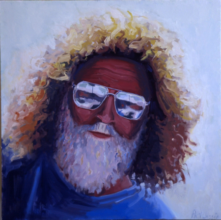 Self Portrait-oil on canvas about 2003