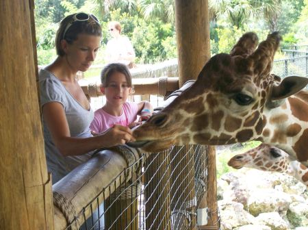 Hayle and I at the zoo