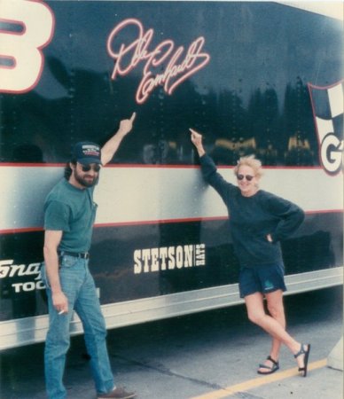 my late husband and I in Florida trucking