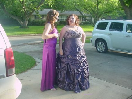Prom 2009 for Rachael & friend Mary