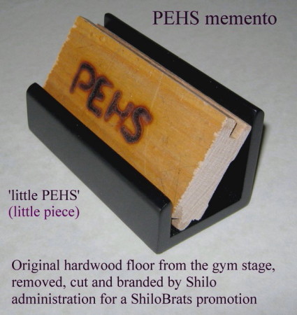 'little PEHS' memento