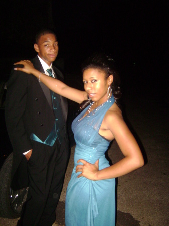 Prom May 9,2009 Arielle and her date Joe