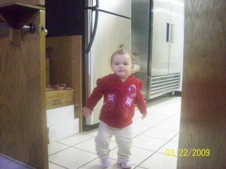 My granddaughter, Destri