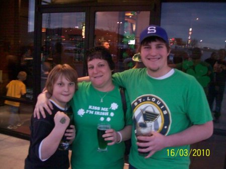 St. Pattys Day at Frankie Gianinos