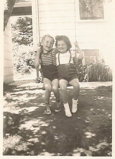 Freddie Ohrn & Nancy Klein...Little Buddies!