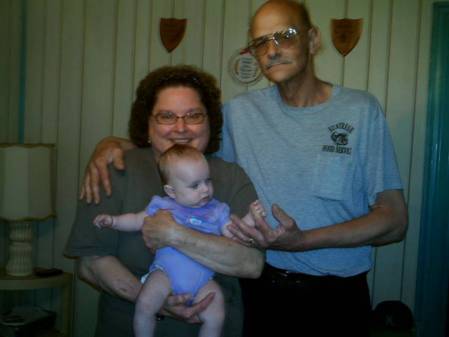 Me, my hubby, Den, and little Cadence Noelle!