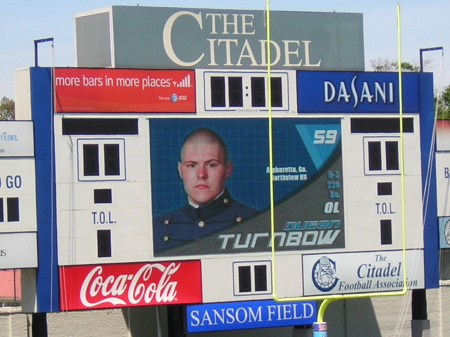 Jumbo Tron - Spring Blue and White Game 09