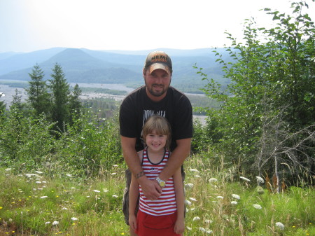 Aubrey and I at MT. ST. Helens Aug. 2008