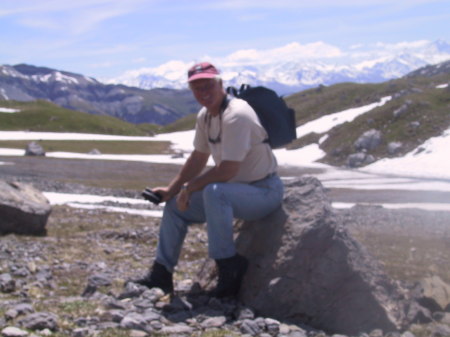 Hiking in  St Moritz,  Switzerland  2007