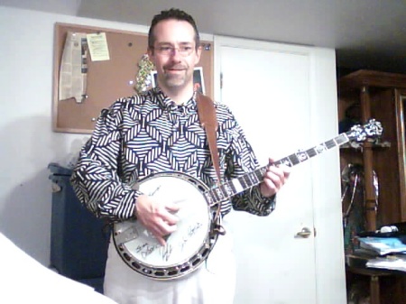 Wes's First Banjo