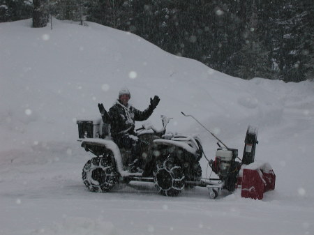 Snow in Idaho