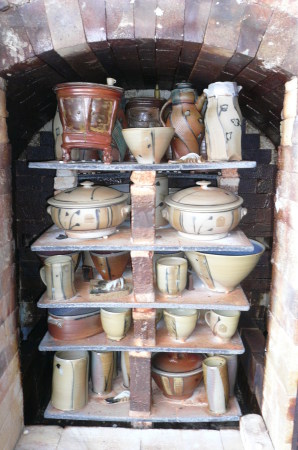 Kiln opening.