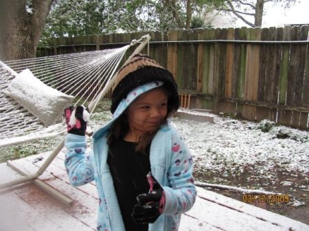 Kennedy's First  snow  too