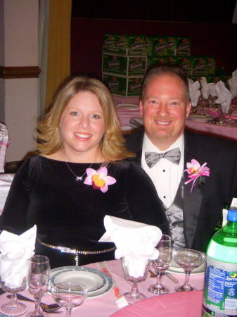 Stephanie and I at friends wedding