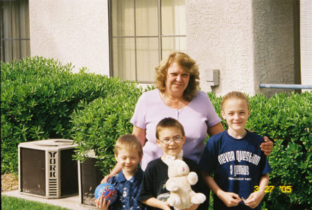 Grandma and the boys