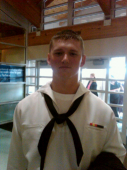 my son the sailor  graduation from basic