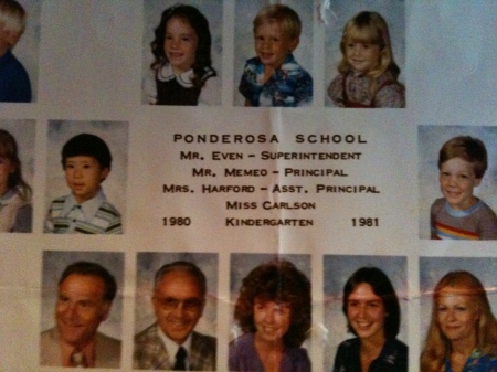 Miss Carlson&#39;s Kindergarten Class 1980-1981