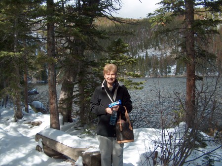 Laura at Bear Lake, CO