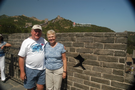 Jack and Sharon at Great Wall 2007