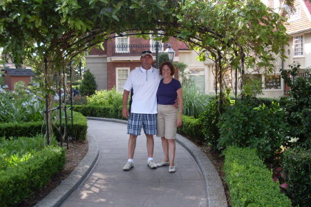 Kathi & Tony at Epcot