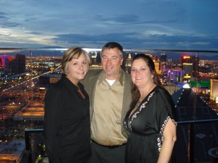 Becky, Jeff and Rebeccal Hall In Vegas