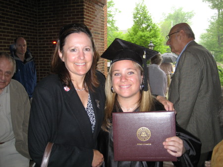 Niece Rosemary's College graduation