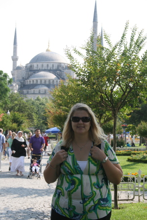 Rachel Istanbul, Turkey  Blue Mosque