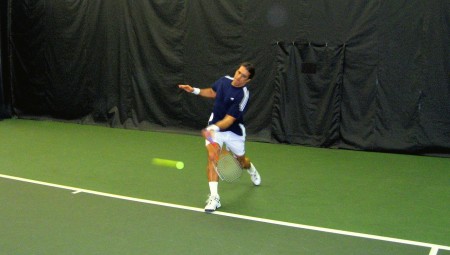 Tennis Action Photo